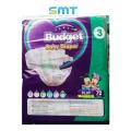 Budget Baby Diaper Medium 6-11kg (72 pcs). 