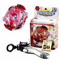 Kids Metal Fusion Beyblade Set With Launcher Inside. 