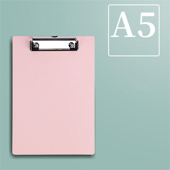 A4 size Clipboard Durable A5 size Portable Writing pad File folders for School Office Stationery Organization Business