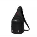 Waist Bag Men Waterproof Sling BagPack Waist Bag Large Capacity Wear-resistant Hip Belt Cross body Shoulder Pouch Purse Man Chest Bag Side Bag Fanny Bag with Headphone Jack- For Men. 