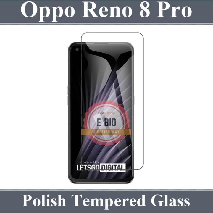 Oppo Reno 8 Pro Glass Protector Clear 2.5D Polish Glass For Oppo Reno 8 Pro