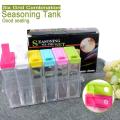 Spice JAR 6 in 1 Spice Rack Masala Box Set Masala Box Spice Rack Seasoning Box 6 pcs with Stand. 