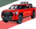 1:24 TOYOTA TUNDRA Alloy Car Model Simulation Diecast Metal Toy  Vehicle Model Sound And Light Pull Back Cars Toys Kids Boys Gift. 