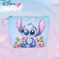 New Disney Stitch Coin Purse Cartoon Anime Pu Key Case Coin Storage Bag Children Wallet Mini Clutch Christmare Gifts for Kids. 