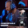 Beexcellent GM3 Gaming for PS4 PS5 Switch Xbox One PC with RGB Light, Noise Canceling Mic, Surround Sound Gaming Headphones. 