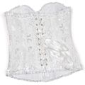 Waist Trainer Lingerie Overbust Corset With G-String. 