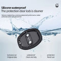 4pcs Silicone Car Door Lock Buckle Anti-collision Protective Cover Accessories. 