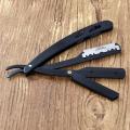 Barber Shaving Beard Razor Straight Edge Barber Razor Manual Beard Hair Shaving Replaceable Blades For Men. 