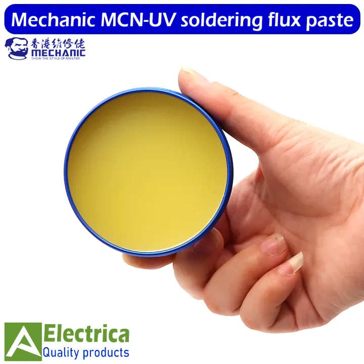 MCN-UV50%20/UV80%20paste%20for%20soldering%20flux,%20soldering%20iron,%20soldering%20iron,%20no%20cleaning%20required,%20cream%20for%20PCB/BGA/PGA/SMD,%20for%20soldering%20station%20Welding%20Repairing%20tool%20by%20Electrica%20-%20Image%205