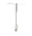USB Fan Flexible Easy Carry Fashion Style - White. 