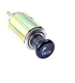 DC 12V Car Auto Lighter Replacement Plug & Socket Assembly - High Quality. 