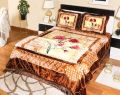 Double bed sized 2ply dowry blanket set. 