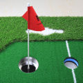 Golf Practice Cups Drain Holes Reusable Sturdy Golf Hole Cups. 