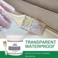 Transparent Waterproof Coating Agent,Exterior Wall Waterproof Coating,Repair Glue Spray Home Roof Leakage,for Floor, Window sill,Toilet,Wall (30g+Brush). 