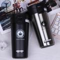 Sukaina 380ml Thermos Vacuum Cup Double Layer Travel Outdoor School Coffee Flask Water Bottle Mug Keep Heat/cold. 