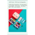 Rising Star Cute Cat Multifunction Thorn Rust Sewing Kit Box 3-Layer Storage Organizer 23Pcs/Set. 