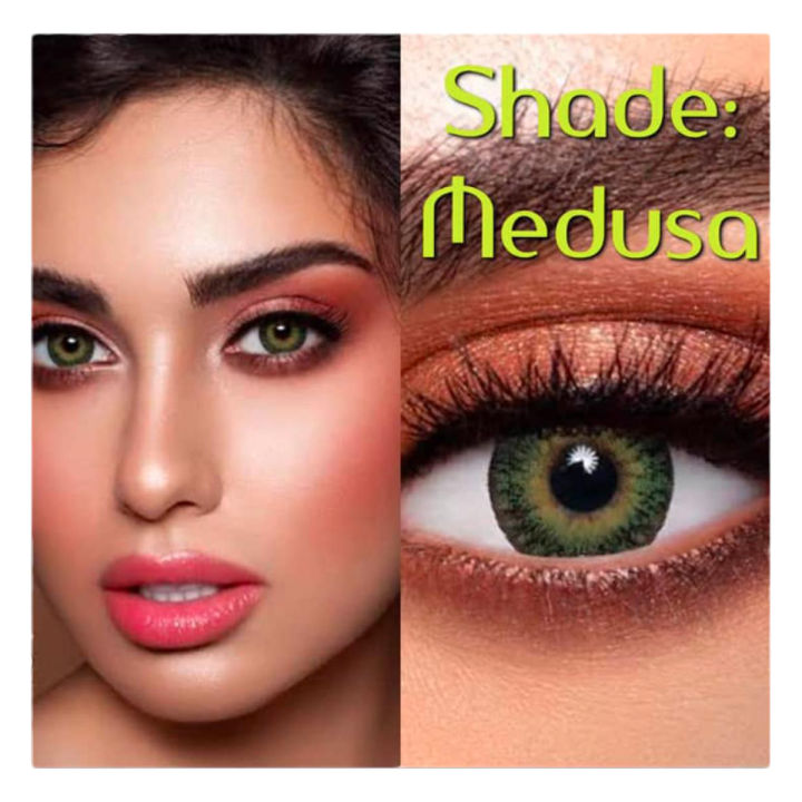 Shade Name medusa Eye Color Lens Dhahab Just Like Natural Lens