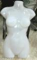 Half Body Plastic Female Hanging Mannequin For Clothes Display Hanger Set of 1 to 6 Pieces. 