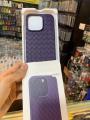iphone 12 Pro Max Woven Phone Case Leather Feel. 