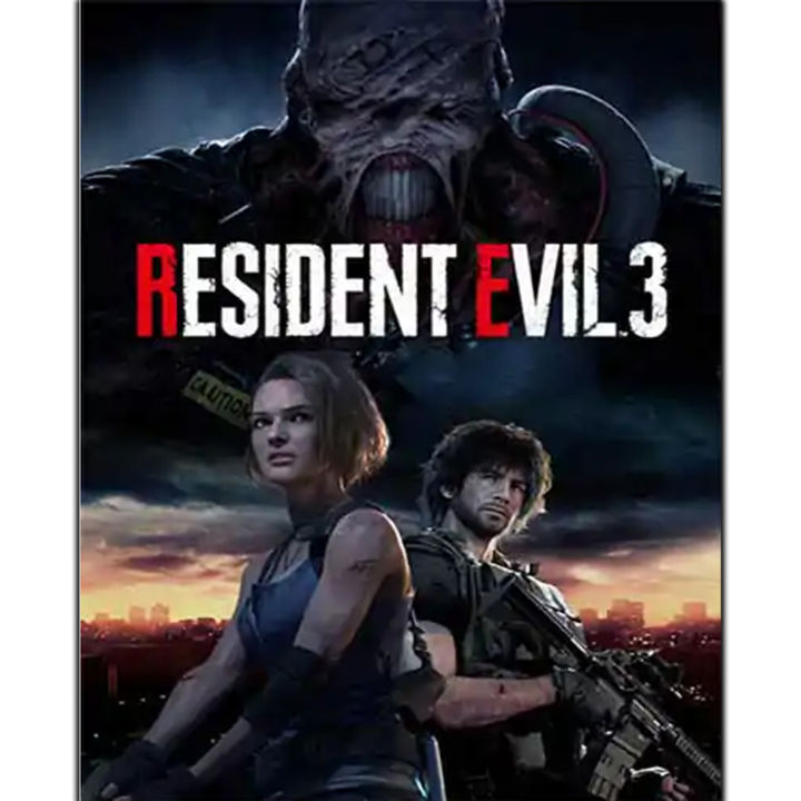 Resident Evil 3 Remake Game in DVD for PC and Laptop- PC Games