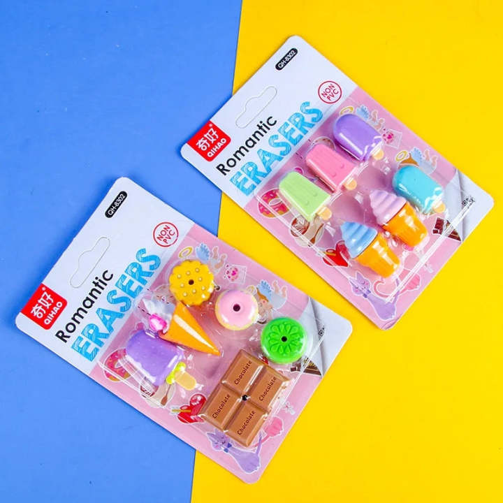 Newly Eraser Each Card