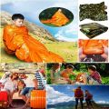 [HOT] New Thermal Keep Warm PE Emergency Blanket Waterproof Camouflage Portable Emergency Blanket Survival Sleeping Bag Outdoor Tool. 