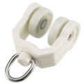 Ceiling Curtain Track Flexible Bendable Curtain Track Rollers Plastic Drapery Rail Sliding Glider for Shower Curtain. 