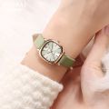 ZUNPAI Women's Watch, Waterproof Stainless Steel Square Wristwatch. 