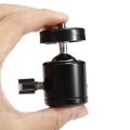 Tripod Mini Ball Head for DSLR Camera Camcorder Light Bracket Swivel 1/4" Screw easy to use. 