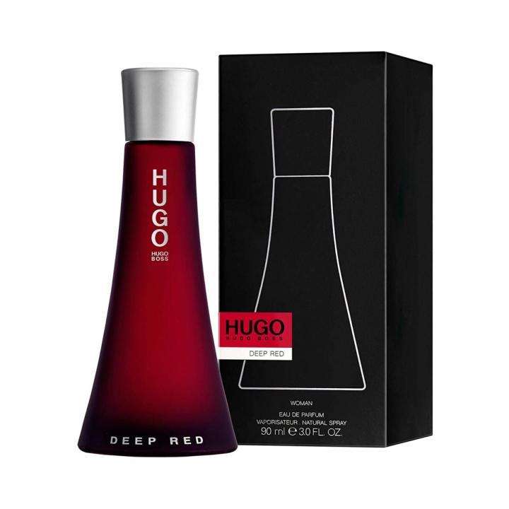 HUGO DEEP RED WOMEN EDP 90ML HUGO BOSS