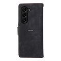 Vantime for Samsung Galaxy Z Fold6 PU Leather Wallet Case RFID Blocking Card Holder Flip Stand Shockproof Cover. 