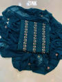 Computer Lavish Embroidery Work Stuff Pure Soft Chiffon 2 piece Shirt & dupatta. 
