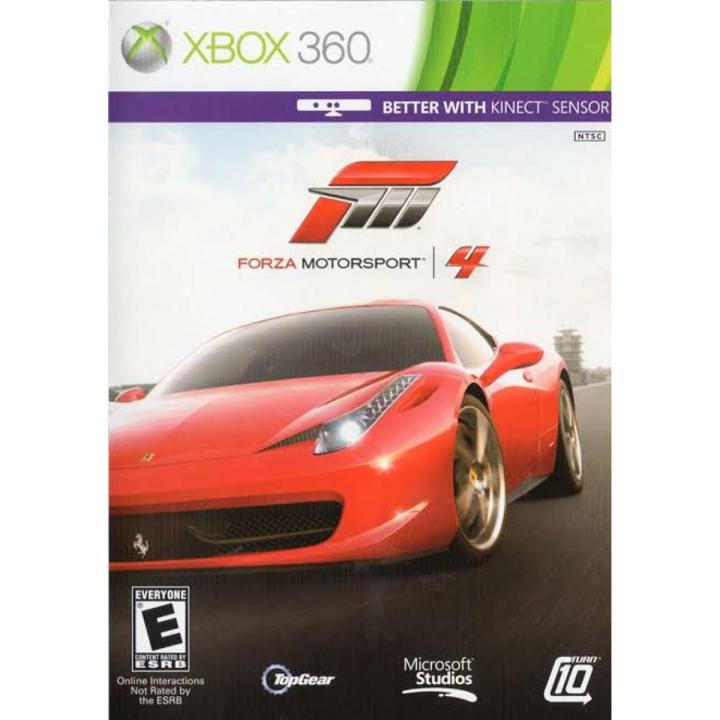 FORZA Motorsport 4 VIDEO GAME- Xbox 360 JTAG (2xDVDs)