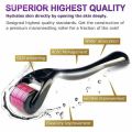 Derma Roller - Enhance Your Skin's Radiance: Derma Roller for Facial Skin Therapy and Anti-Aging - Hair and Skin Wellness: Derma Roller 0.5 mm- Majestu. 