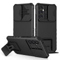 For Samsung Galaxy A34 5G Case Shockproof Armor Phone Case Push Window Slide Camera Lens Bracket Back Cover For Samsung A34 5G Case. 