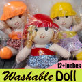 Stuffed Beautiful Baby Girls Doll - Stuffed Toy Washable Premium Quality. 