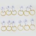 12Pcs Set Fashion Simple Thin Stackable Ring 2mm Wide Women Rings Stainless Steel Rings for Women Men stainless Steel Jewelry. 