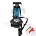 Foot and hand Air Pump with Air Pressure Gauge Fast & Portable Car Bike Cycle Foot Air Pump inflator. 