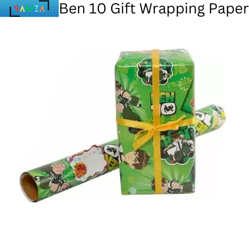 Ben 10 Gift Wrapping Paper (10, 25, 50 and 100) Pieces Set