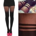 Hot Selling Women Black Garter Belt Suspender Tights Over The Knee Hosiery Stockings Gifts Wholesale. 