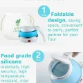 Fast Water Boiling 600 ml Portable Kettle Travel Kettle Foods Boils Quickly Silicone Small Collapsible Foldable Electric Sports Bottles Home appliances. 