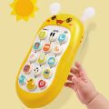 Kids Machine Puzzle Early Education Little Bee Mobile Phone Can Bite Silicone Material Multifunctional Puzzle Learning Machine. 