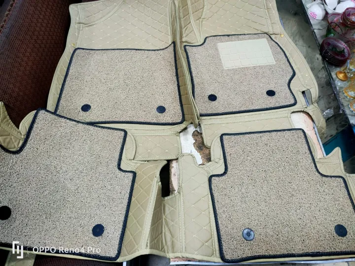 Peugeot%20Allure%202008%20Active%209D%20Imported%20Floor%20Mats%20Protection%20Cover%20Washable%20Black%20&%20Beidge%20Color%20Removable%20Grass%20Top%20Edge%20to%20Edge%20Fit%20-%20Image%202