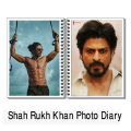 Shah Rukh Khan customized photo dairy in 4x6 inches with 20 pages of your choice. 