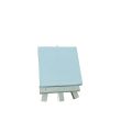 Openness - 4x4 Canvas - 4" Easel Wood Display Stand A-Frame, Wooden Tripod Tabletop Holder Stand - Well Primed Canvas, For Painting , Kids Crafts, Photos, Pictures. 