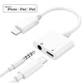 100% MFI Certified Original Iphone Splitter Non Bluetooth , Mic/Call Supporting , best for PUBG 2 in 1 Dual Port , Lightning Headphone Jack Audio & Charger 3.5mm jack and lightning port , Original Iphone Splitter. 