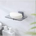 Wall Sticking Acrylic Soap Dish Plate Tray Holder. 