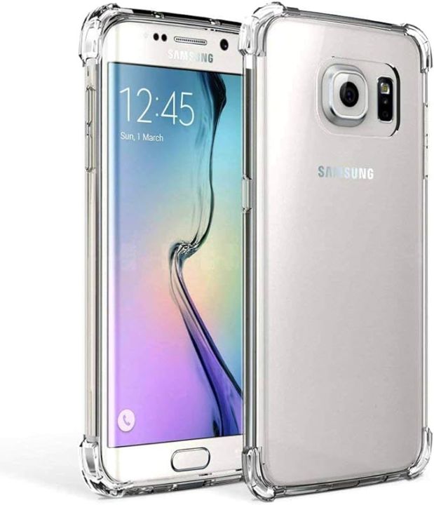 Samsung Galaxy S7 Edge Transparent Cover Soft Silicone Clear Case