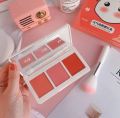 2 in 1 color Natural Matte Blusher Pearl Gradient Blush Face Rouge Contouring Pressed Powder Long-lasting Face Makeup Powder Plate. 