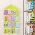 Hanging Organizer, Gotd 16 Pockets Clear Hanging Bag Socks Bra Underwear Rack Hanger Storage Organizer. 